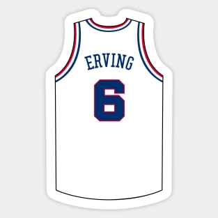 Julius Erving Philadelphia Jersey Qiangy Sticker